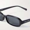 Erin Oval-Frame Acetate Sunglasses - CU