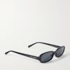 Erin Oval-Frame Acetate Sunglasses - FR