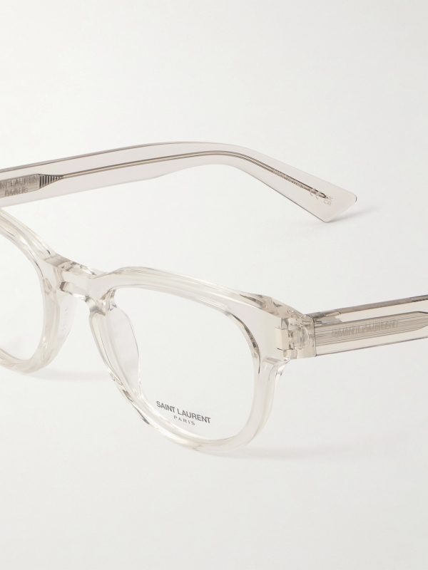 SL 876 Round-Frame Acetate Optical Glasses - CU