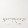 SL 876 Round-Frame Acetate Optical Glasses