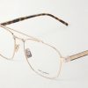Pilot viator-Style Gold-Tone Optical Glasses - CU