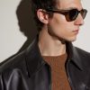 Panthos Round-Frame Tortoiseshell Acetate Sunglasses - BK Panthos Round-Frame Tortoiseshell Acetate Sunglasses - BK
