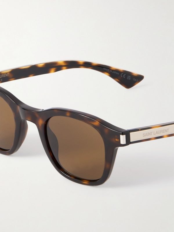 Panthos Round-Frame Tortoiseshell Acetate Sunglasses - CU Panthos Round-Frame Tortoiseshell Acetate Sunglasses - CU