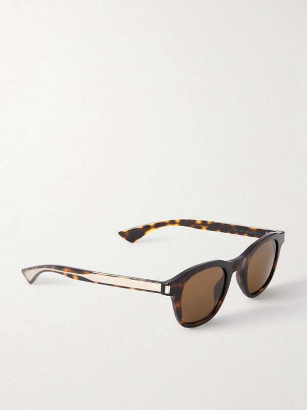 Panthos Round-Frame Tortoiseshell Acetate Sunglasses - FR Panthos Round-Frame Tortoiseshell Acetate Sunglasses - FR