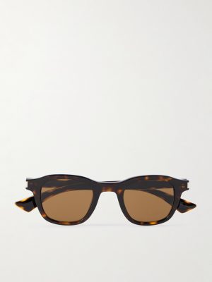 Panthos Round-Frame Tortoiseshell Acetate Sunglasses Panthos Round-Frame Tortoiseshell Acetate Sunglasses