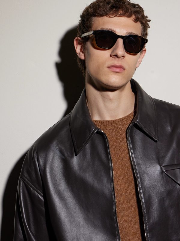 Panthos Round-Frame Tortoiseshell Acetate Sunglasses - OU Panthos Round-Frame Tortoiseshell Acetate Sunglasses - OU