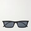 Betty Square-Frame Acetate Sunglasses