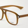 Aviator-Style Acetate Optical Glasses - CU Aviator-Style Acetate Optical Glasses - CU