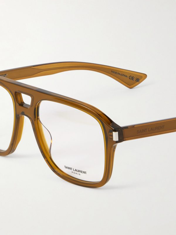 Aviator-Style Acetate Optical Glasses - CU Aviator-Style Acetate Optical Glasses - CU