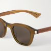 Round-Frame Acetate Sunglasses - CU Round-Frame Acetate Sunglasses - CU