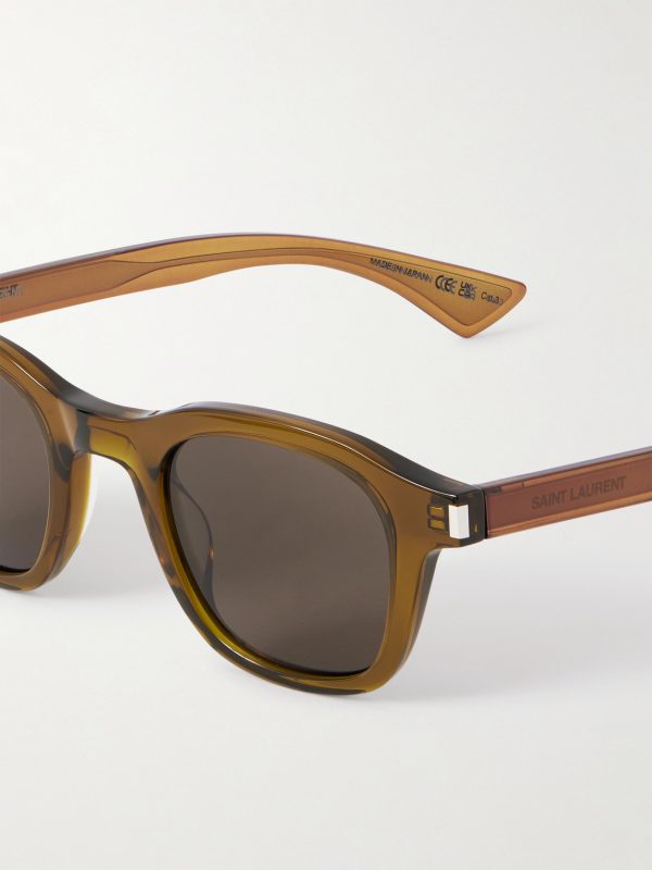 Round-Frame Acetate Sunglasses - CU Round-Frame Acetate Sunglasses - CU