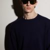 Square-Frame Tortoiseshell Acetate Sunglasses - BK