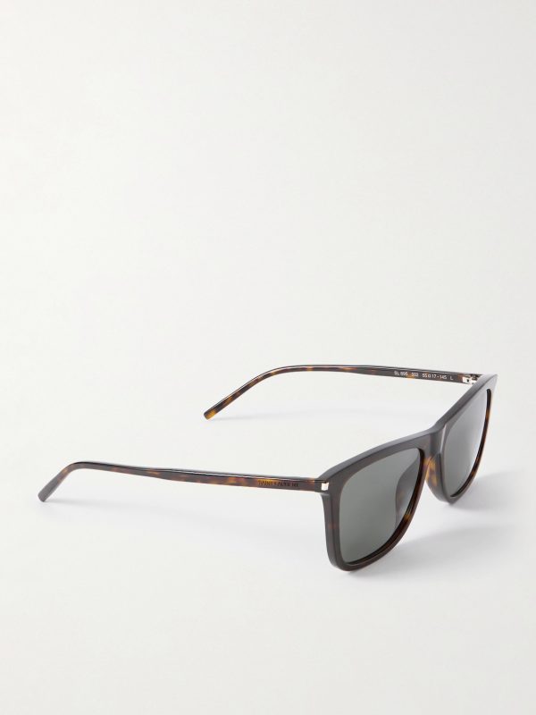Square-Frame Tortoiseshell Acetate Sunglasses - FR