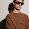 Square-Frame Tortoiseshell Acetate Sunglasses - BK Square-Frame Tortoiseshell Acetate Sunglasses - BK