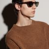 Square-Frame Tortoiseshell Acetate Sunglasses - OU Square-Frame Tortoiseshell Acetate Sunglasses - OU