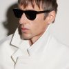Square-Frame Acetate Sunglasses - BK Square-Frame Acetate Sunglasses - BK