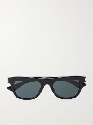 Square-Frame Acetate Sunglasses