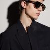 Aviator-Style Tortoiseshell Acetate Sunglasses - BK