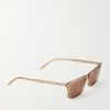 SL 890 Betty Rectangular-Frame Acetate Sunglasses - FR SL 890 Betty Rectangular-Frame Acetate Sunglasses - FR