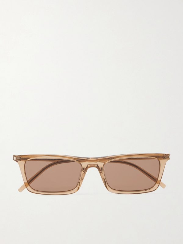 SL 890 Betty Rectangular-Frame Acetate Sunglasses SL 890 Betty Rectangular-Frame Acetate Sunglasses
