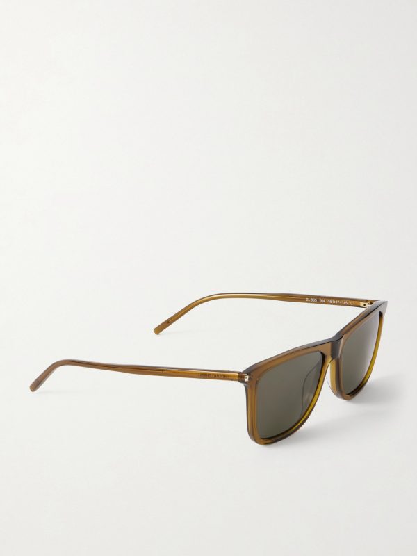 Square-Frame Acetate Sunglasses - FR