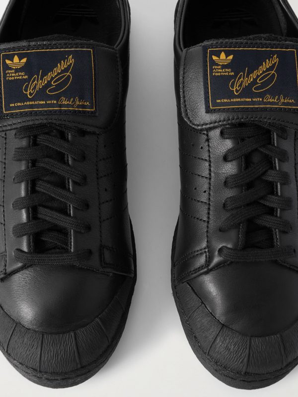 + Willy Chavarria Jabbar Leather Sneakers - CU + Willy Chavarria Jabbar Leather Sneakers - CU