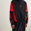 + Willy Chavarria Watsonville Embellished Cotton-Blend Jersey Half-Zip Sweatshirt - FR