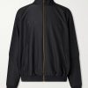 + Willy Chavarria Logo-Embroidered Jersey Jacket + Willy Chavarria Logo-Embroidered Jersey Jacket