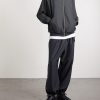 + Willy Chavarria Logo-Embroidered Jersey Jacket - OU + Willy Chavarria Logo-Embroidered Jersey Jacket - OU