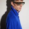 Square-Frame Acetate Sunglasses - BK Square-Frame Acetate Sunglasses - BK