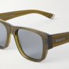 Square-Frame Acetate Sunglasses - CU Square-Frame Acetate Sunglasses - CU