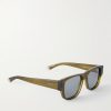 Square-Frame Acetate Sunglasses - FR Square-Frame Acetate Sunglasses - FR