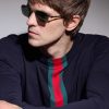 Bamboo Square-Frame Gold-Tone and Acetate Sunglasses - BK Bamboo Square-Frame Gold-Tone and Acetate Sunglasses - BK