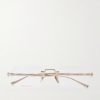 Bamboo Square-Frame Gold-Tone Glasses Bamboo Square-Frame Gold-Tone Glasses