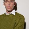 Bamboo Square-Frame Gold-Tone Glasses - OU Bamboo Square-Frame Gold-Tone Glasses - OU