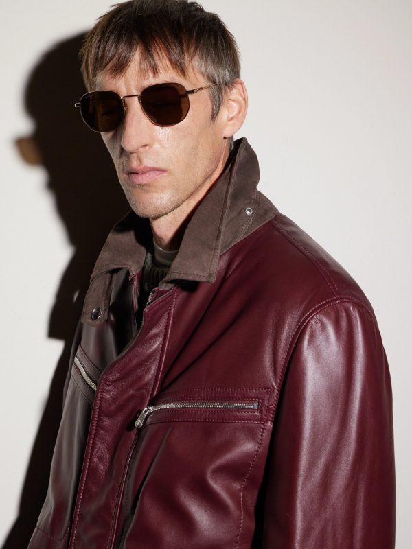 Round-Frame Gold-Tone Sunglasses - BK Round-Frame Gold-Tone Sunglasses - BK
