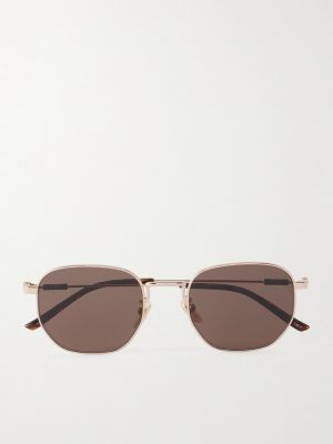 Round-Frame Gold-Tone Sunglasses Round-Frame Gold-Tone Sunglasses
