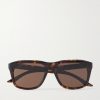 Square-Frame Acetate Sunglasses