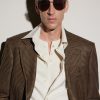 Aviator-Style Silver-Tone Sunglasses - BK