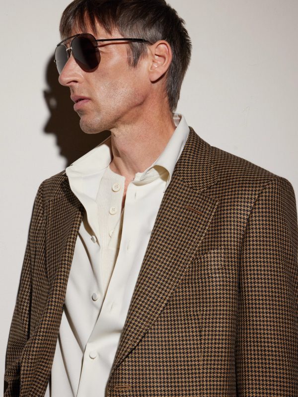 Aviator-Style Silver-Tone Sunglasses - OU