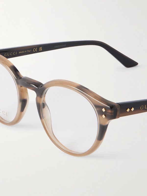 Panthos Round-Frame Acetate Glasses - CU Panthos Round-Frame Acetate Glasses - CU