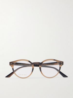 Panthos Round-Frame Acetate Glasses