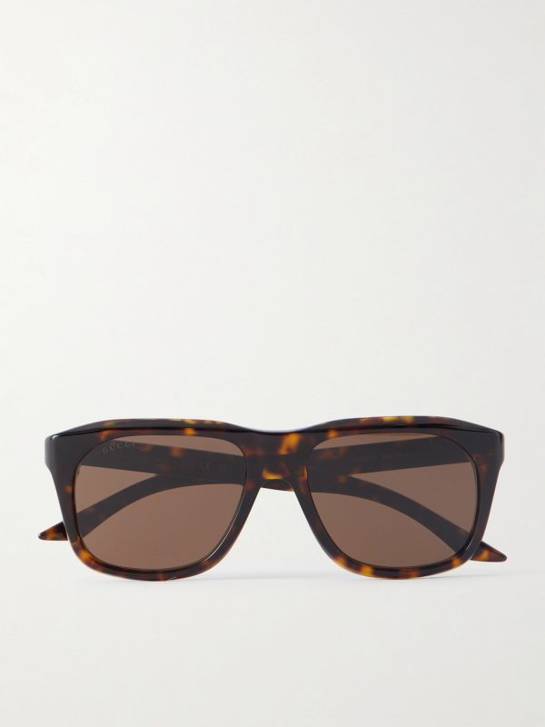 Round-Frame Tortoiseshell Acetate Sunglasses Round-Frame Tortoiseshell Acetate Sunglasses