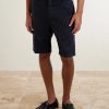 Straight-Leg Stretch Cotton-Blend Shorts - FR Straight-Leg Stretch Cotton-Blend Shorts - FR