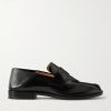 Tabi Babouche Split-Toe Leather Loafers
