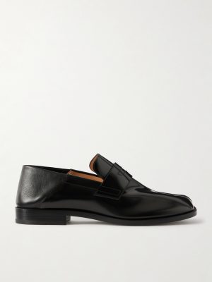 Tabi Babouche Split-Toe Leather Loafers Tabi Babouche Split-Toe Leather Loafers