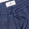 Straight-Leg Herringbone Linen Shorts - E1 Straight-Leg Herringbone Linen Shorts - E1