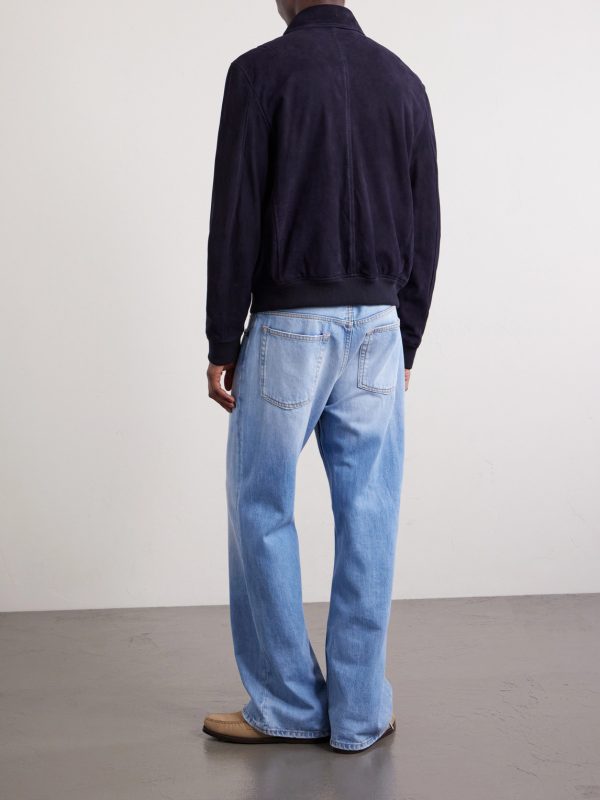Suede Blouson Jacket - BK Suede Blouson Jacket - BK