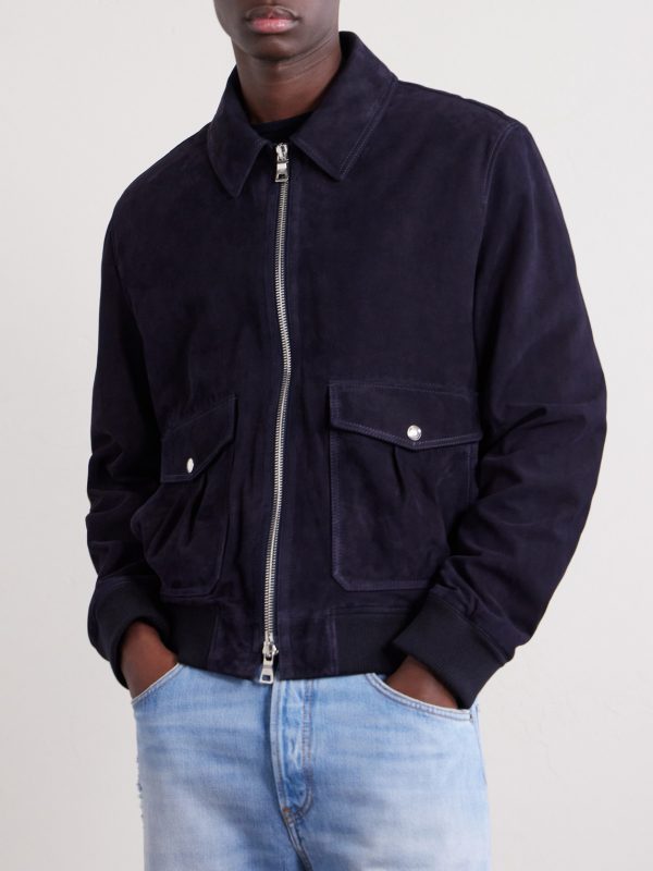 Suede Blouson Jacket - FR Suede Blouson Jacket - FR