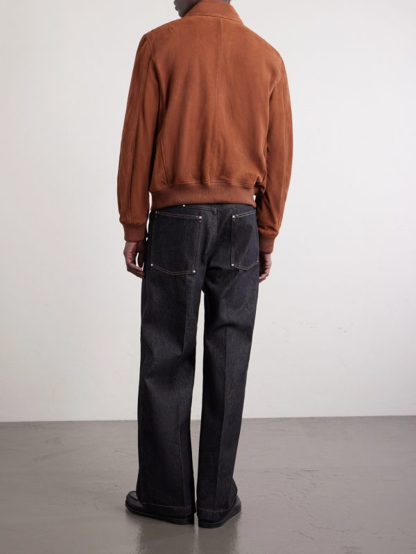 Suede Blouson Jacket - BK Suede Blouson Jacket - BK